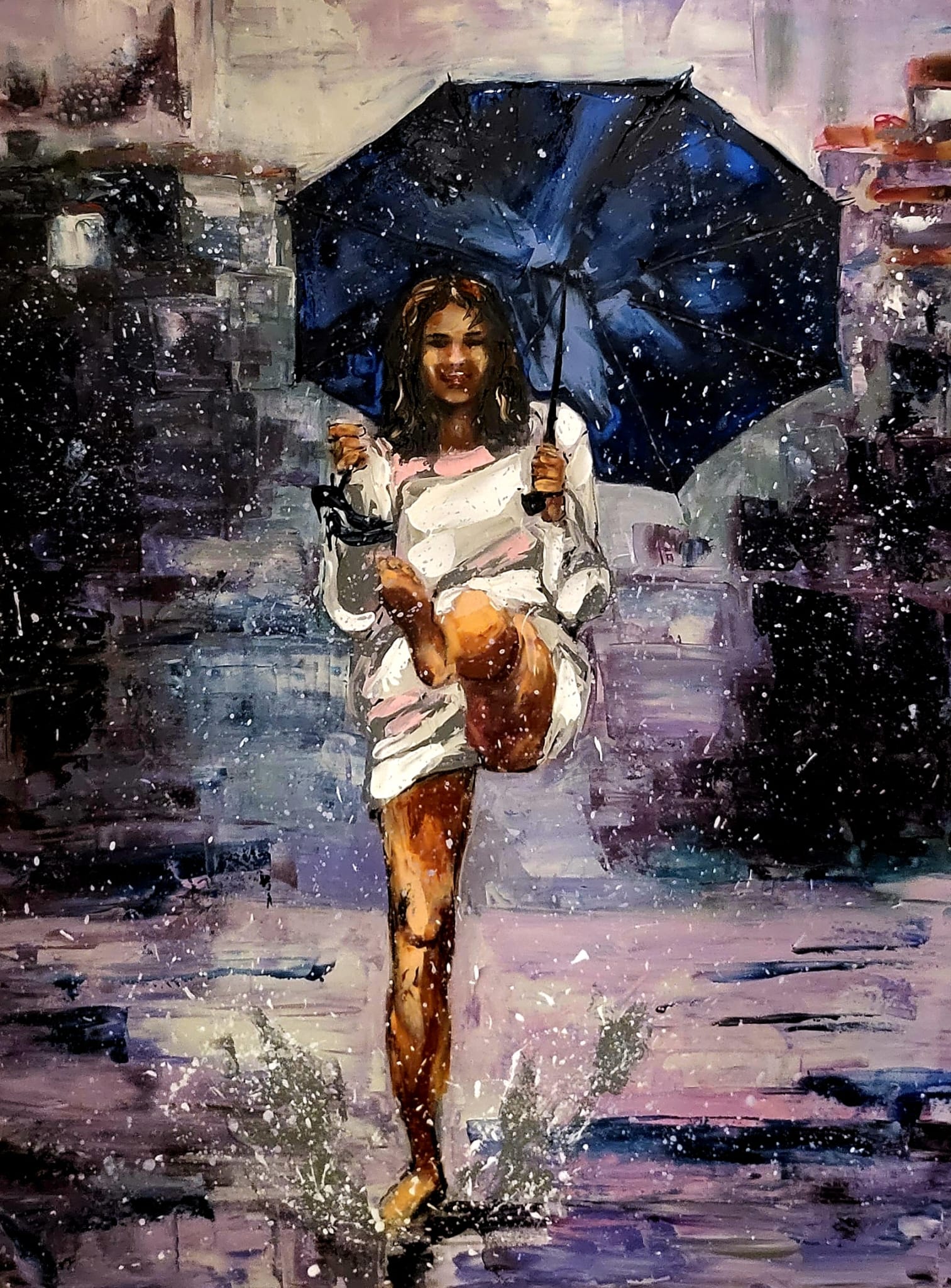 ArteDiAlina.com painting: The Water Diviner